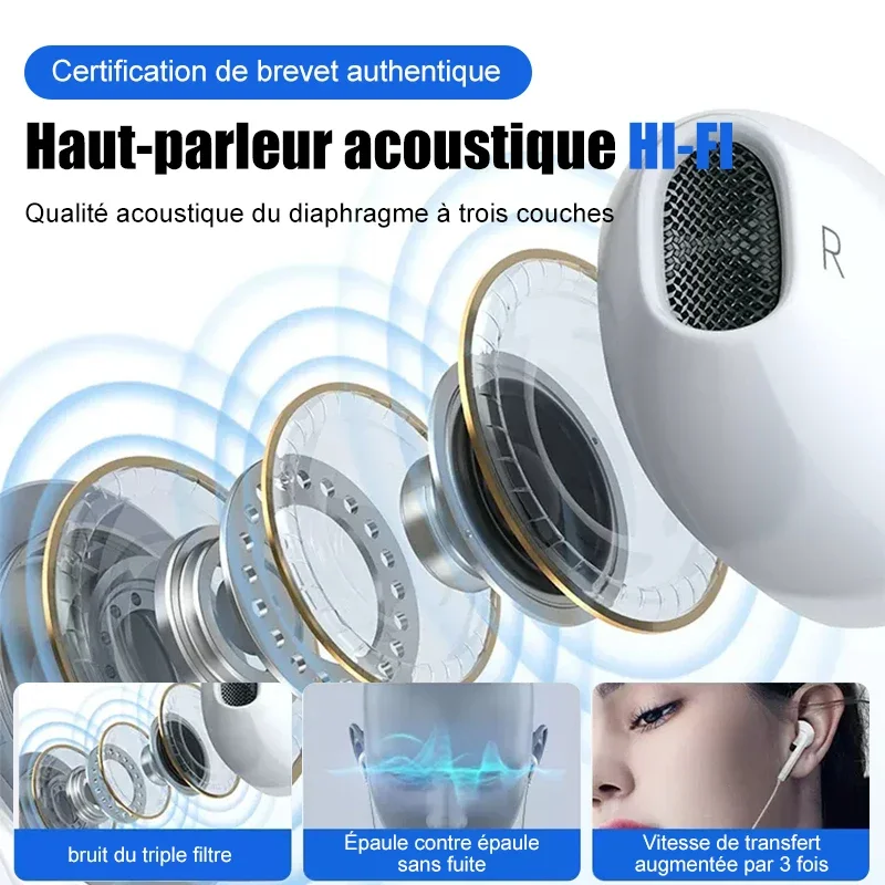 Original Headphones For Apple  - Wired Earphone Lightning ulasan dan harga