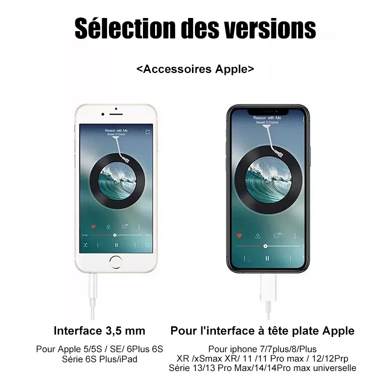 Original Headphones For Apple  - Wired Earphone Lightning ulasan dan harga