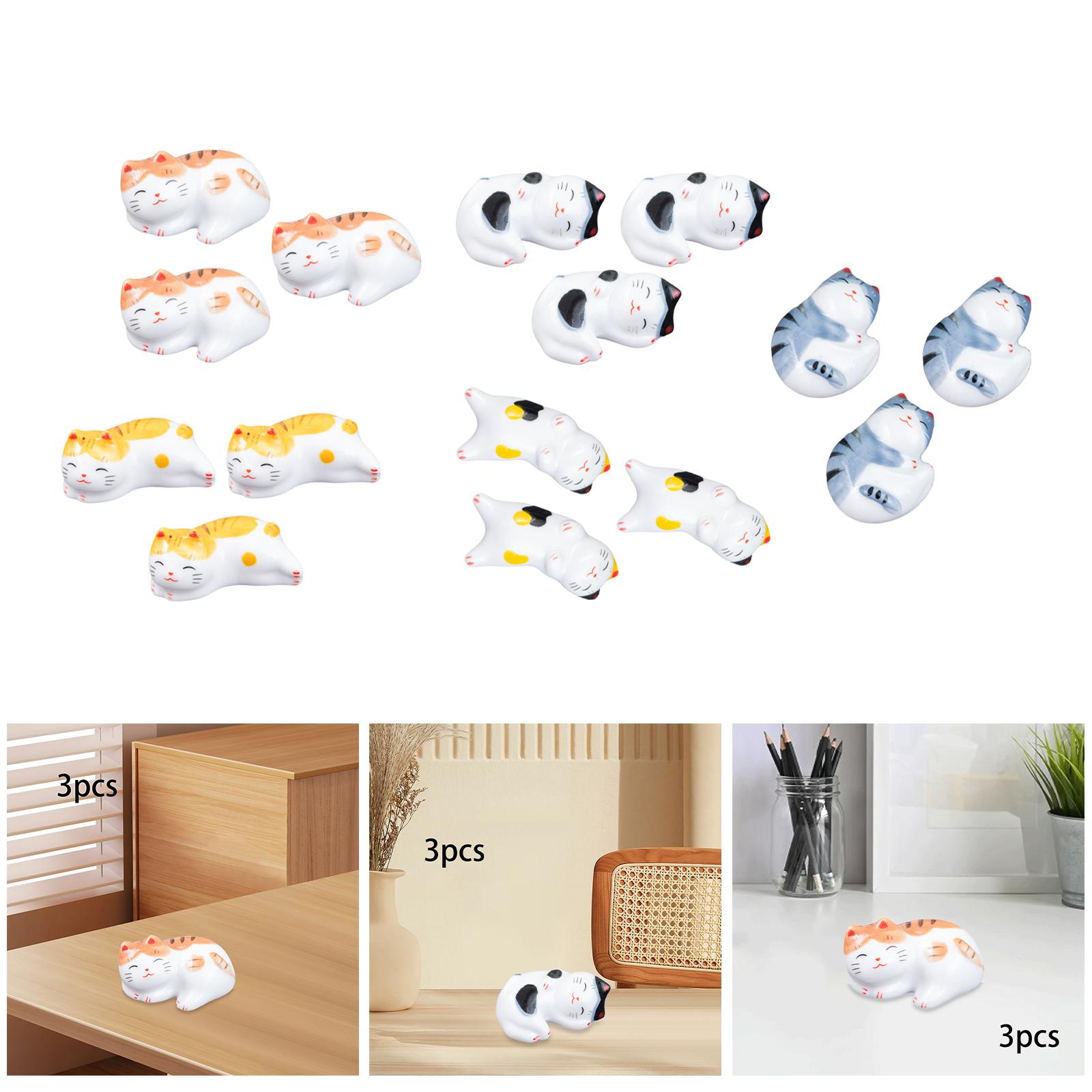 3Pcs Chopsticks Rest Reusable  - Office Table Accessories Unique ulasan dan harga