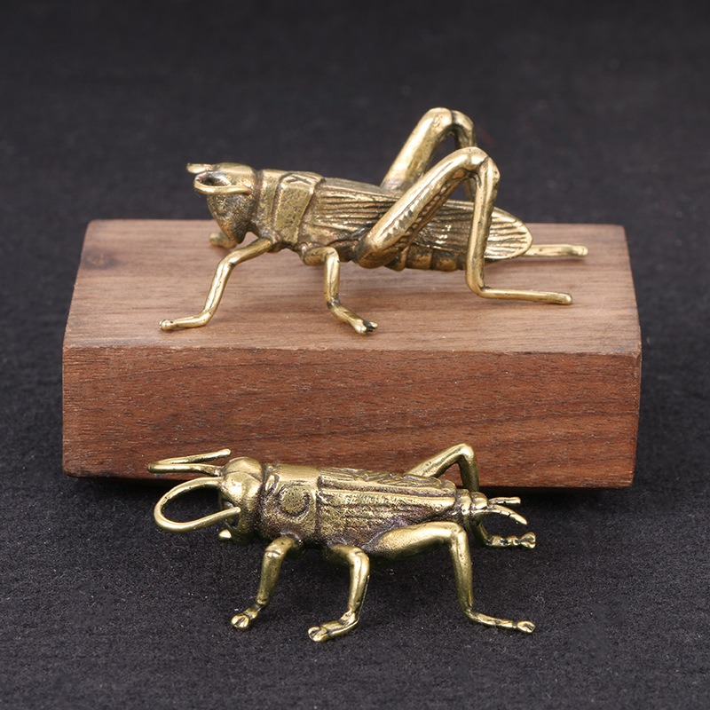 Creative Solid Brass Crickets  - Office Table Accessories Unique ulasan dan harga