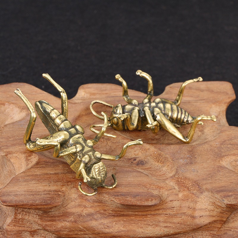 Creative Solid Brass Crickets  - Office Table Accessories Unique ulasan dan harga