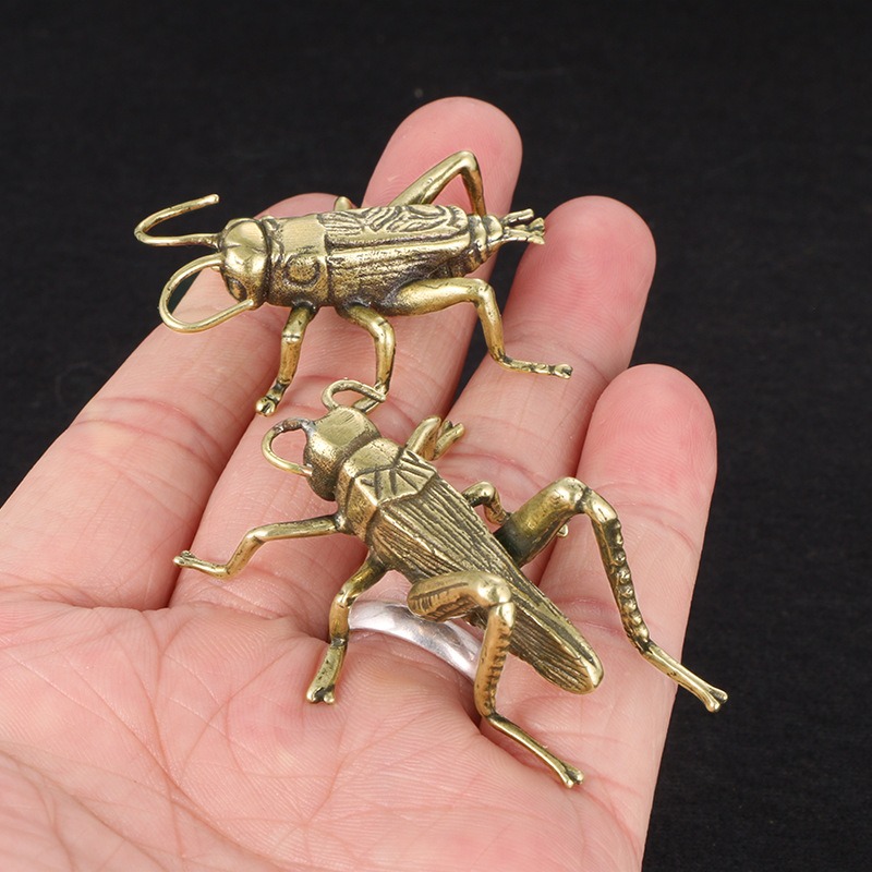 Creative Solid Brass Crickets  - Office Table Accessories Unique ulasan dan harga