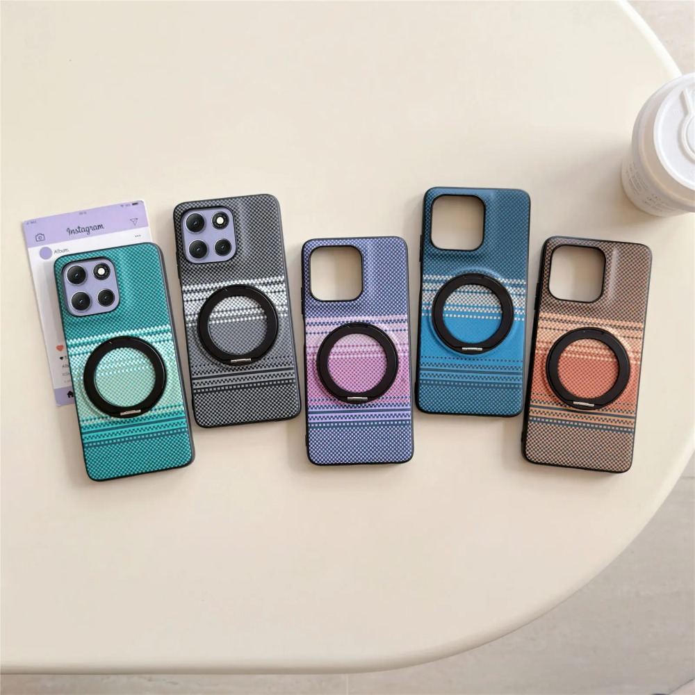 Luxury Metal Ring Magnetic Lea - Motorola Tablet Accessories ulasan dan harga