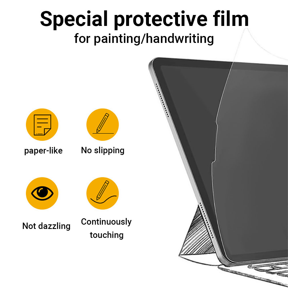 3Pcs Paper Feel Like Screen Pr - Samsung Tablet S10 Accessories ulasan dan harga