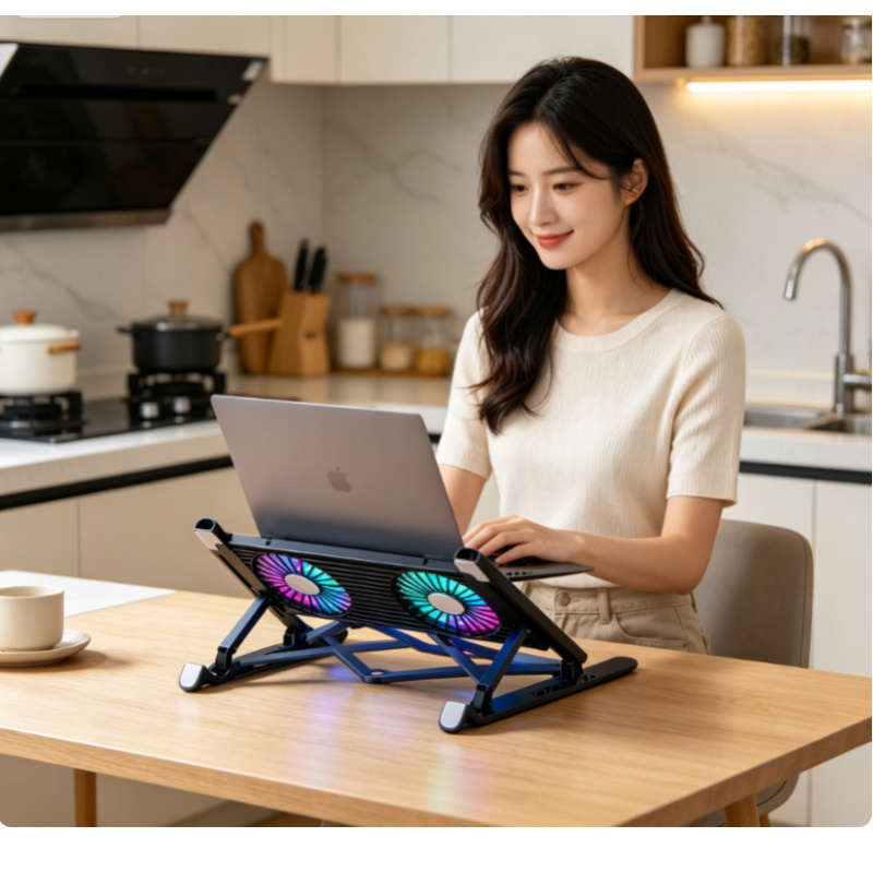 New Laptop Cooler Base Stand F - Cooling Stand Tablet ulasan dan harga
