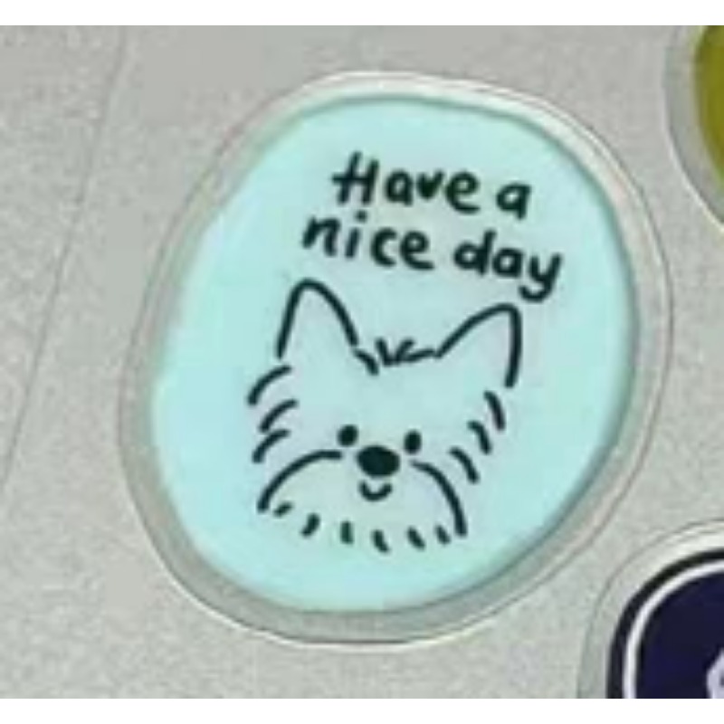 Cute Cartoon Cat Dog 3D Transp - Tablet Cute Accessories ulasan dan harga