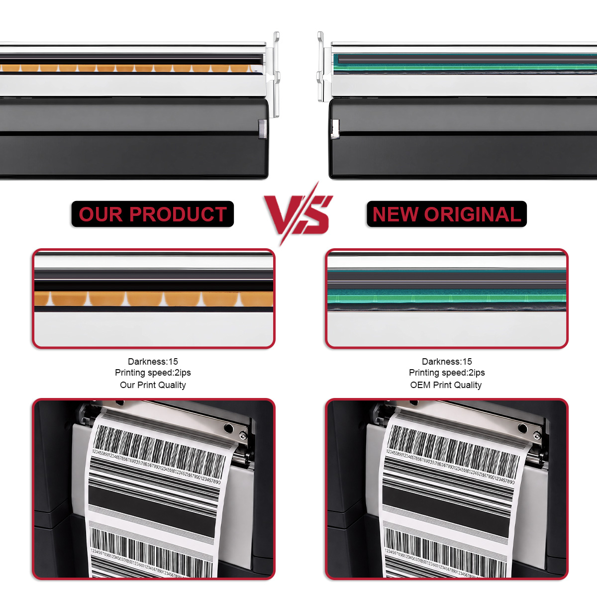 203dpi Thermal Printhead Print - Zebra Tablet Accessories ulasan dan harga