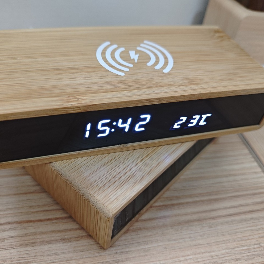 Multifunctional Bamboo Digital - Office Table Accessories Unique ulasan dan harga