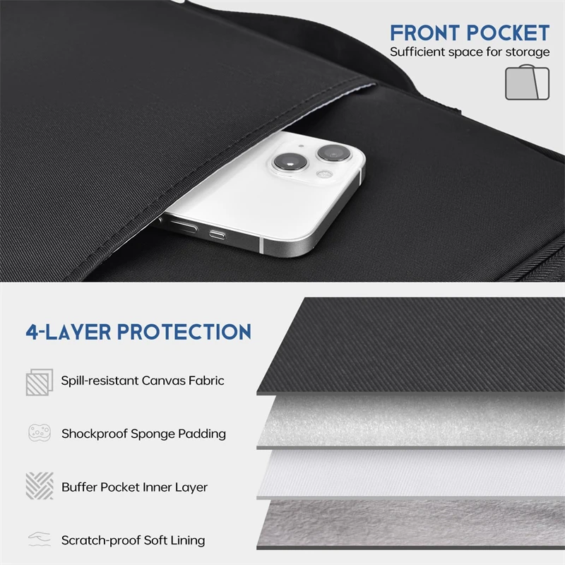 Waterproof Shockproof Handle B - Tablet And Accessories Bag ulasan dan harga
